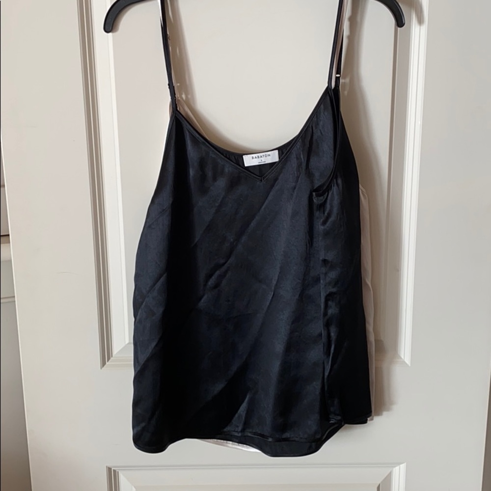 TWO Babaton everly camisoles (ivory & black)